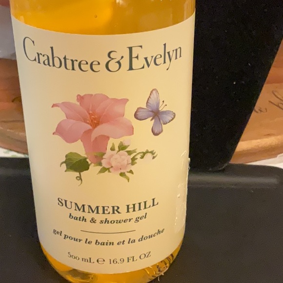 🎄 Crabtree & Evelyn Summer Hill Bath & Shower Gel New Retail $50 Rare - Picture 3 of 3